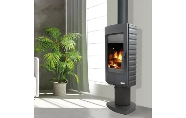 GODIN Poêle à bois longili 389130ANTH